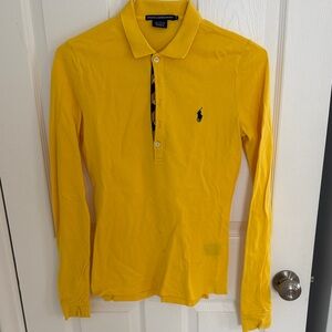Polo by Ralph Lauren Yellow Long Sleeve Shirt